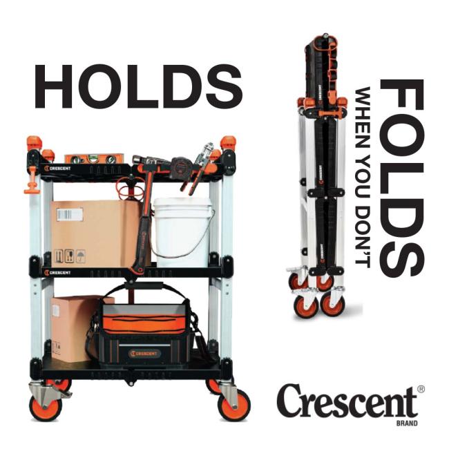 SITERUNNER FOLDING JOBSITE CART