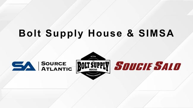 Bolt Supply House & SIMSA - Bolt Supply House, Soucie Salo, and Source Atlantic form Canada-Wide Supply Partnership
